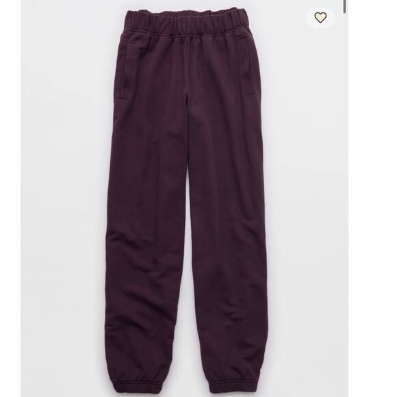 Aerie stunning plum purple Jet Setter Hoodie Sz S (out of stock set) - Picture 14 of 16